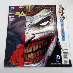 Batman #13 DC Comics - 2012 - Key Issue - Death of the Family Part 1